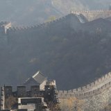 Selon la chaîne CCTV, les deux suspects ont causé des "dommages irréversibles" à la Grande Muraille, vestige des fortifications militaires construites par les empereurs chinois pour dissuader les envahisseurs étrangers (archives).